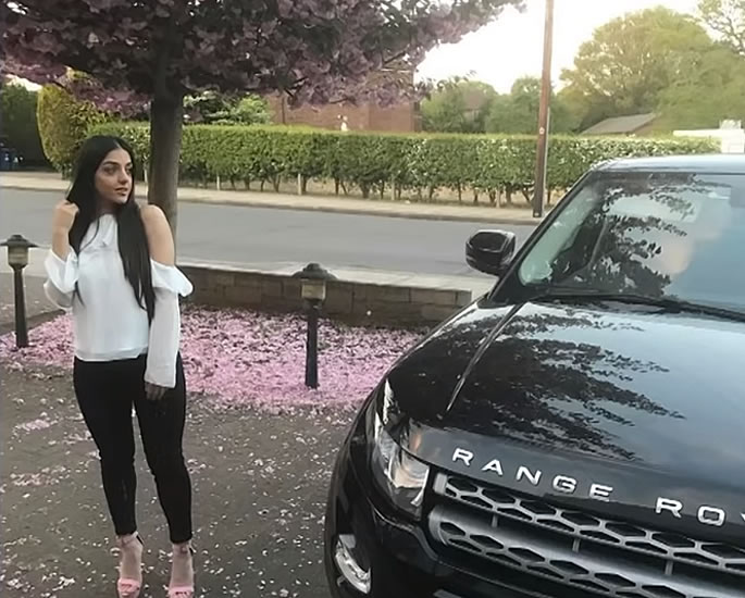Fashion Blogger swaps Rich Life with 'Skint' Family - range rover