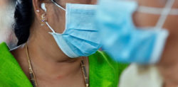 Indian Husband beats Wife & Mother due to Face Mask