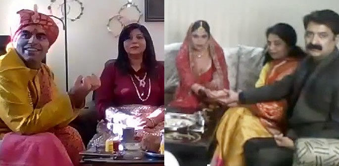 Indian Wedding takes Place using Zoom Video App f