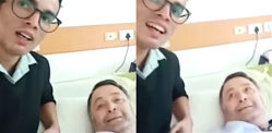 Rishi Kapoor serenaded by Hospital Staff Member in Viral Video