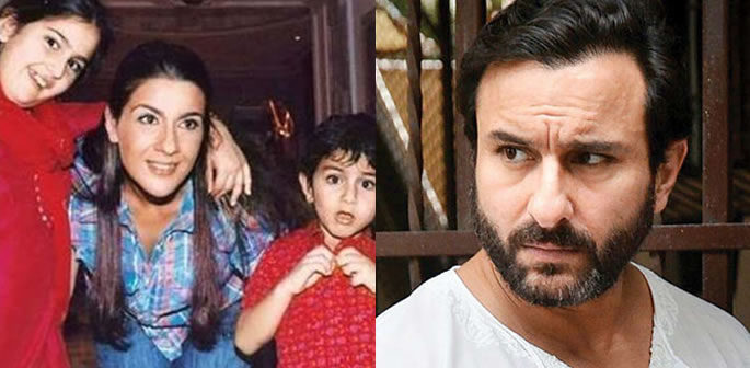 Saif wasn't Allowed to See Kids after Divorce f