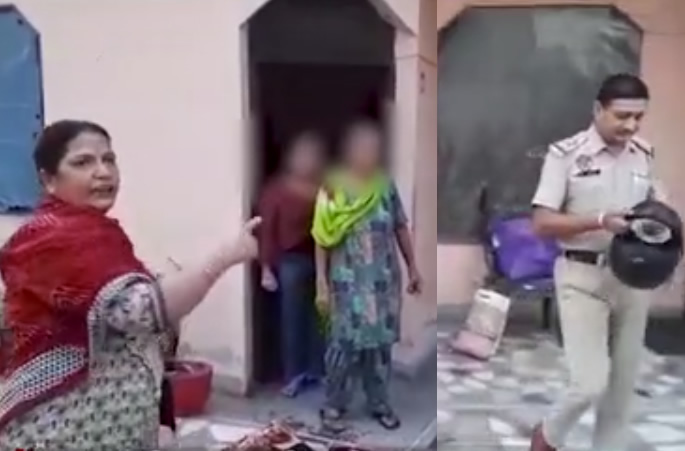 Indian Wife accuses Sub-Inspector of Affair with Neighbour - blame
