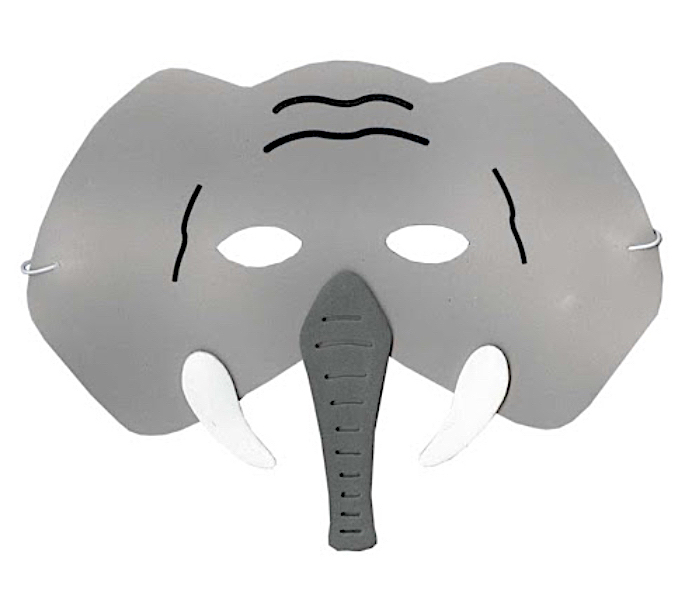 12 Indian Arts & Crafts you can Learn at Home - elephant mask