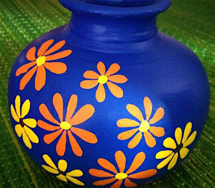 12 Indian Arts & Crafts you can Learn at Home - pot