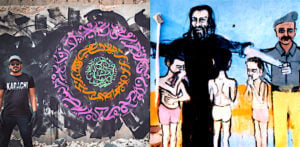 Famous Pakistani Graffiti Artists f