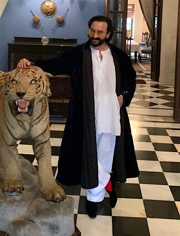 Inside Saif Ali Khan’s Rs 800 crore Pataudi Palace - tiger