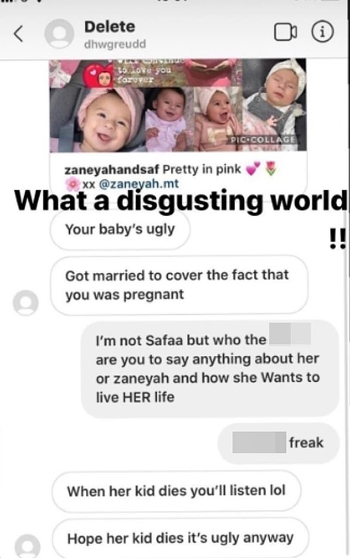 Zayn Malik's sister Safaa reveals Death Threats about Daughter