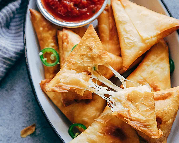 10 Samosa Filling Recipes for a Tasty Snack - cheese