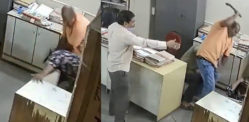 Woman beaten by Colleague for asking him to Wear Face Mask