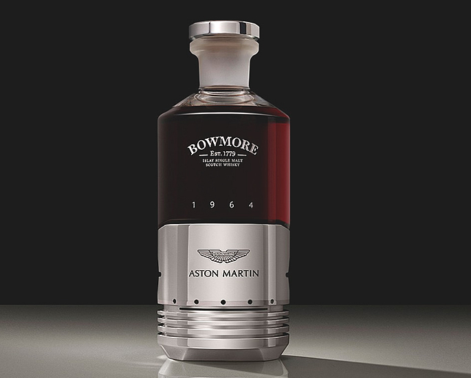 Aston Martin & Bowmore create £50,000 Bottle of Whiskey2