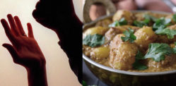 Indian Wife beats Husband for Refusing to Eat Potato Curry f