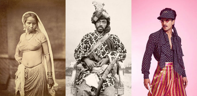 The History of Fashion in India f