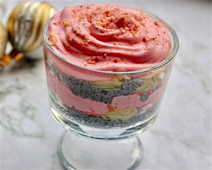 Top 5 British Asian Fusion Desserts to Try - falooda mousse trifle