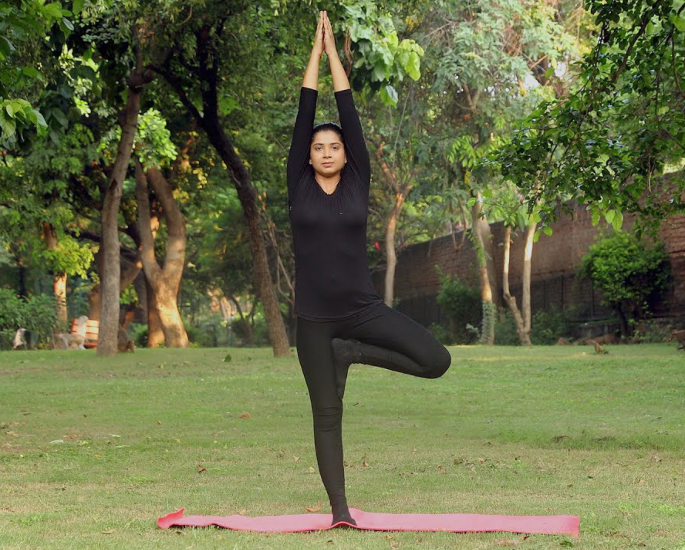 Yoga Positions to Help with Mental Health - Vrikshasana