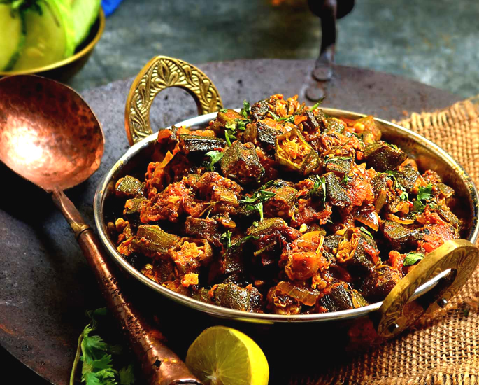 10 Recipe Ideas for Indian Vegetarian Delights - bhindi