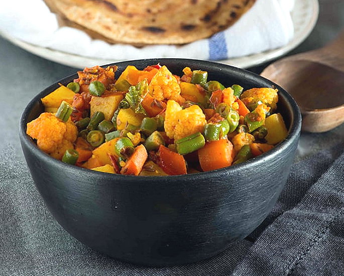 10 Sabzi Recipe Ideas for Indian Vegetarian Delights - mixed