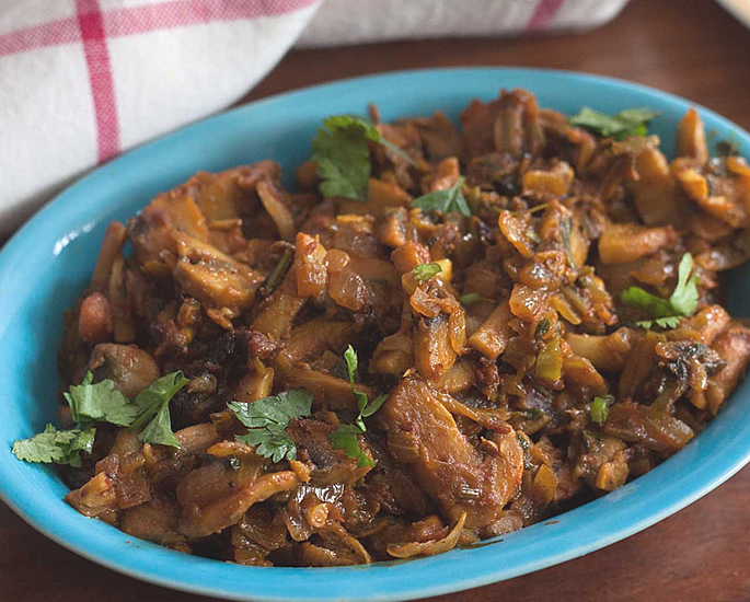10 Recipe Ideas for Indian Vegetarian Delights - mushroom