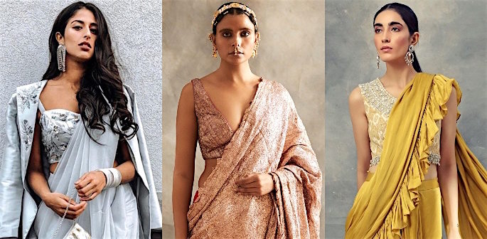 Gorgeous Saree Fashion Trends for 2021 f