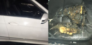 Taxi Driver & Family frightened after Mercedes 'Petrol Bombed' f