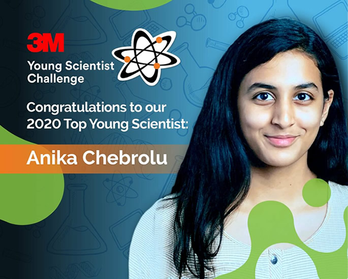 US Indian Girl aged 14 wins $25k for Covid-19 Research - prize