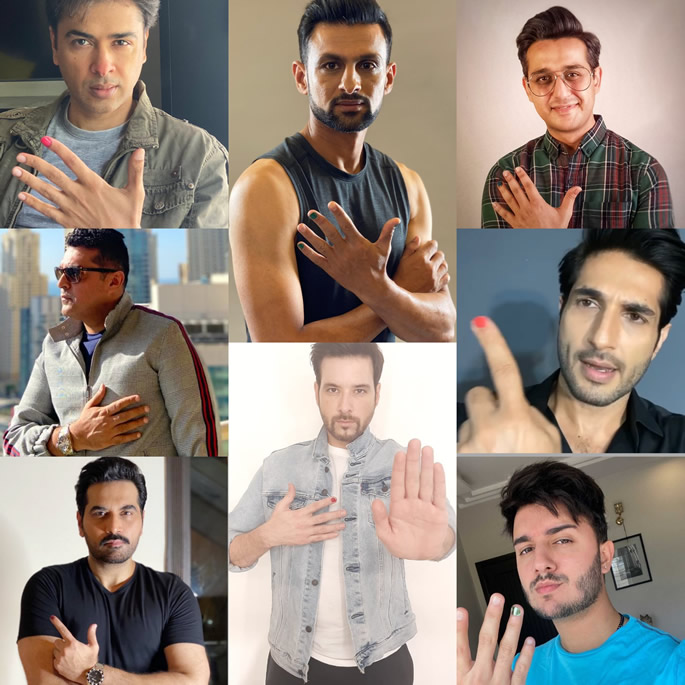Why are Pakistani Male Celebs painting Their Nails actors