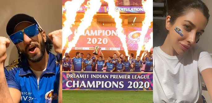 Bollywood Reacts to Mumbai Indians IPL 2020 Victory f
