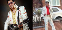 Indian Elvis Tribute Act Singing in Street goes Viral