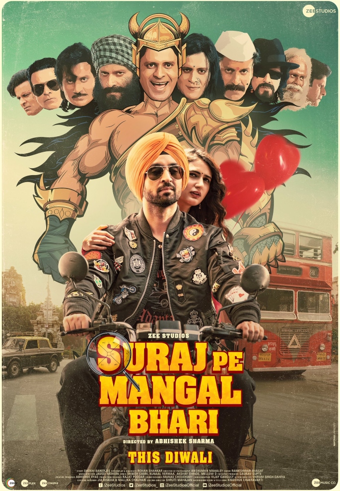 Diljit Dosanjh New Film 'Suraj Pe Mangal Bhari' Packs Cinemas