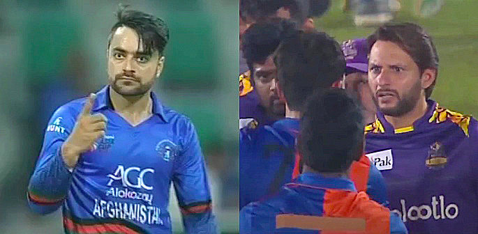 پاکستانی اور افغان کرکٹرز کے مابین 5 گرم ترین لمحات - ایف ون