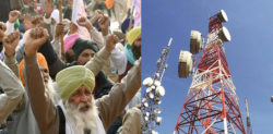 Farmers destroy over 150 Jio Mobile Towers in Punjab
