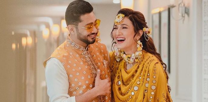 Gauahar Khan shares her Wedding Card on Instagram f