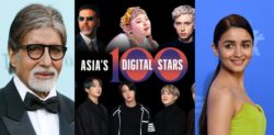 12 Indian Celebrities feature in Forbes Asia’s 100 Digital Stars