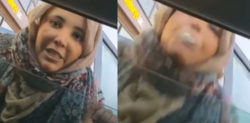 Mother spits at Woman during heated Parking Row