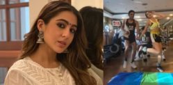 Sara Ali Khan's Instagram Workout Video leaves Stars Amused