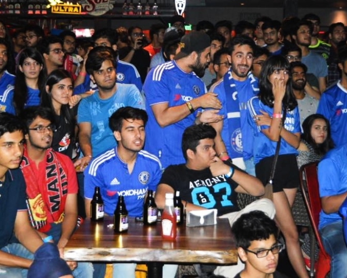 The Massive Support for Chelsea FC in India-sc