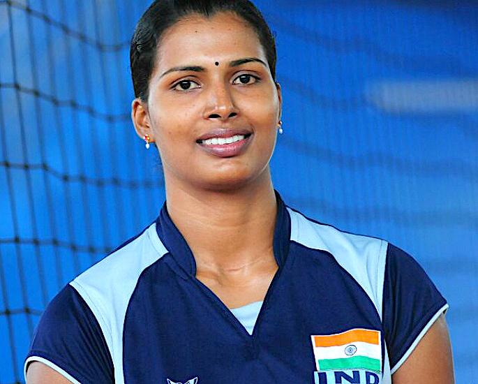 15 Famous Female Volleyball Players of India - Minimol Abraham