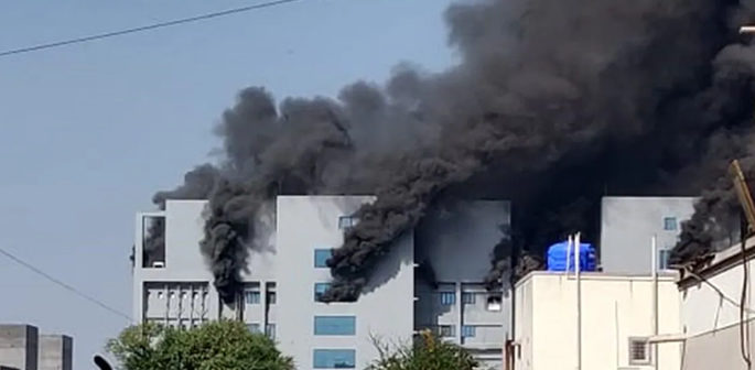 Fire breaks out at Indian Covid-19 Vaccine Facility f