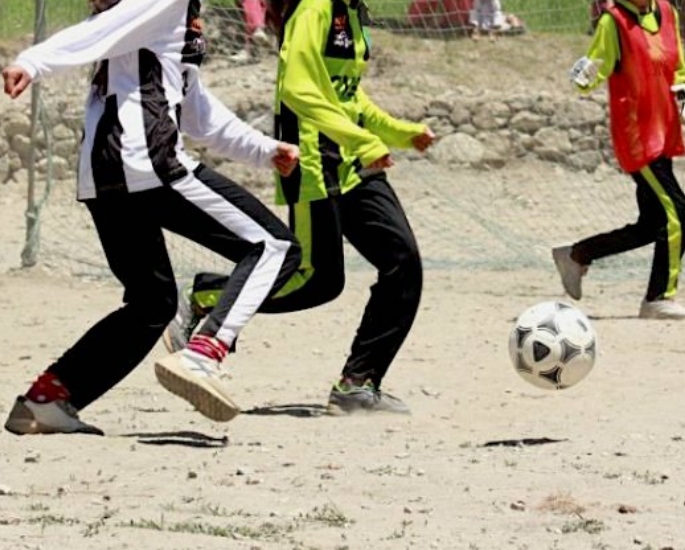 Pakistani Female Football Players_ from Chitral to Islamabad-random female players