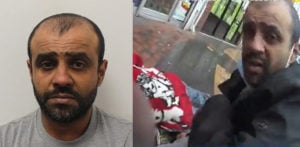 Thief pushed Elderly Woman & stole Purse in front of Cops f