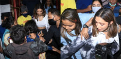 Deepika Padukone almost has Bag Stolen as she is Mobbed f