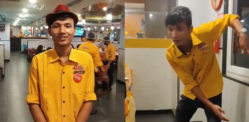 Indian Waiter's Dancing Video goes Viral