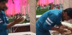 Indian Man Spitting on Rotis while Cooking goes Viral