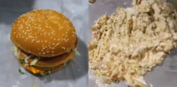 Pakistani Man makes McDonald’s Chicken Burger Ice Cream