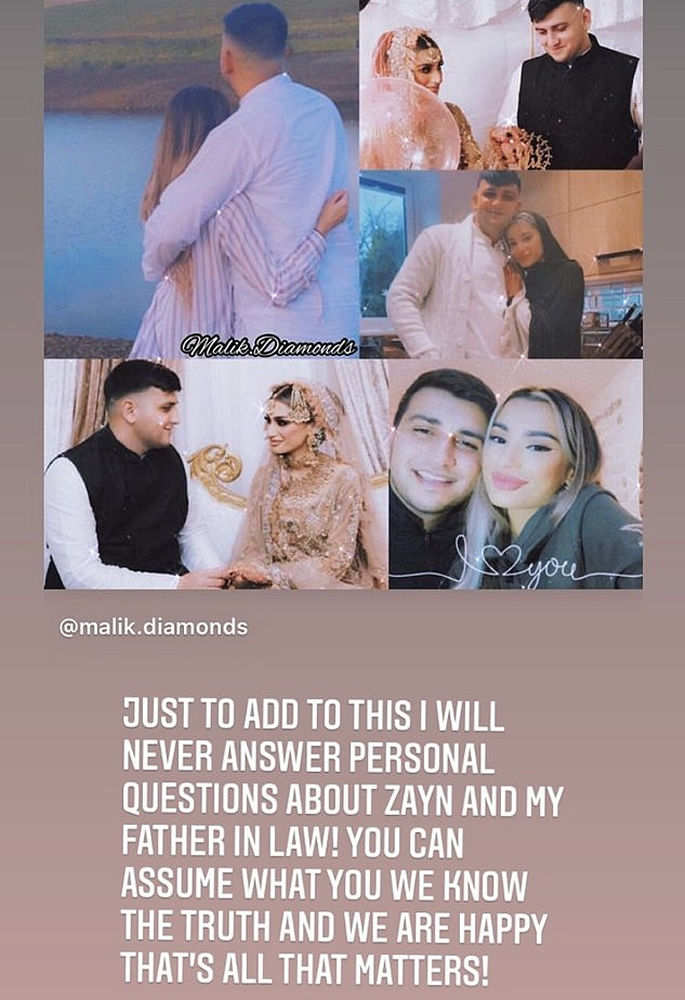 Zayn Malik's Sister's Husband says Wedding did not cause Rift