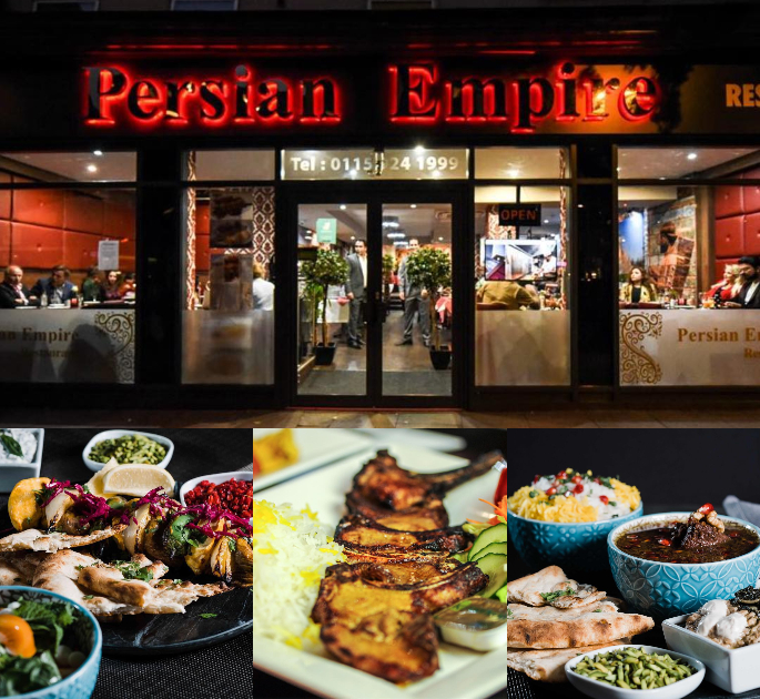 10 Halal Restaurants in Nottingahm - Persian Empire