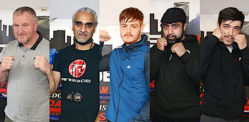 Boxers & Coaches at Boxing Gym on COVID-19 Fight - F1