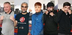 Boxers & Coaches at Boxing Gym on COVID-19 Fight