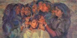 First Indian Woman Artist’s Painting going to the Moon