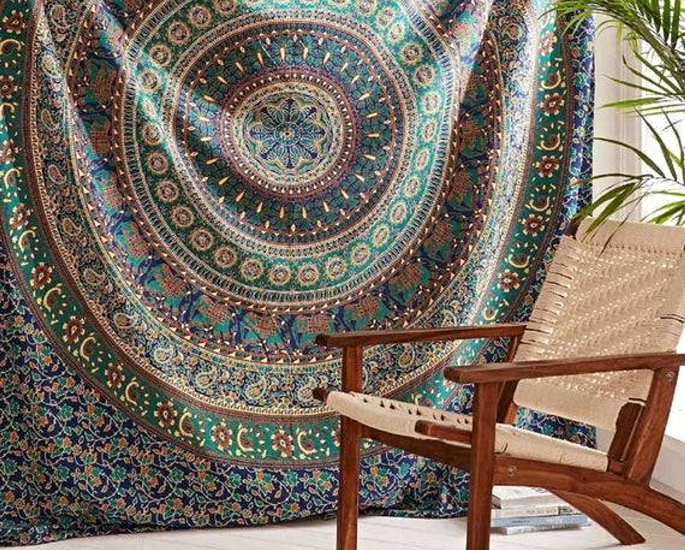 Indian-inspired Wall Decor for the Home - tapestry