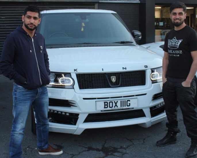 Amir Khan and his Luxury Car Collection - range